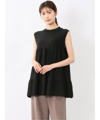 m.f.editorial/エムエフエディトリアル m.f.editorial ティアード ノースリ ニットプルオーバー/508286122