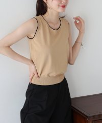 BLUEEAST/ブルーイースト BLUEEAST 配色ノースリーブニット/508286344