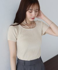 BLUEEAST/ブルーイースト BLUEEAST ネックリボンサマーニット/508286345