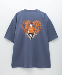 MAC HOUSE/マックハウス Mac－House ポンチ素材バックプリントTシャツ/508286365