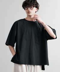 Rocky Monroe/ロッキーモンロー Rocky Monroe Tシャツ 半袖 ヴィンテージライク メンズ レディース スリット 胸ポケ 天竺 USAコットン ピグメント加工 Au/508286367