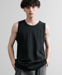 Rocky Monroe/ロッキーモンロー Rocky Monroe タンクトップ ノースリーブ USAコットン メンズ レディース ピグメント加工 古着 ルーズ サイドスリット Aud/508286368