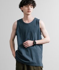 Rocky Monroe/ロッキーモンロー Rocky Monroe タンクトップ ノースリーブ USAコットン メンズ レディース ピグメント加工 古着 ルーズ サイドスリット Aud/508286368