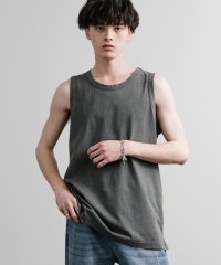 Rocky Monroe/ロッキーモンロー Rocky Monroe タンクトップ ノースリーブ USAコットン メンズ レディース ピグメント加工 古着 ルーズ サイドスリット Aud/508286368