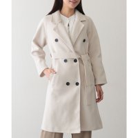 Lace Ladies/レースレディース Lace Ladies ウールライク テーラード ベルト付き ロング コート/508286422