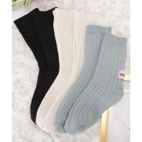 Lace Ladies/レースレディース Lace Ladies 【6足セット】バック タグ付き ソリッドカラー リブ クルー ソックス/508286468