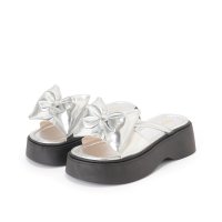 Lace Ladies/レースレディース Lace Ladies リボン トング風 プラットフォーム 厚底 サンダル/508286523