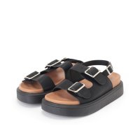 Lace Ladies/レースレディース Lace Ladies ダブル ベルト バックストラップ 厚底 サンダル/508286524