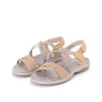 Lace Ladies/レースレディース Lace Ladies 異素材 クロスデザイン バックストラップ スポーツ サンダル/508286544