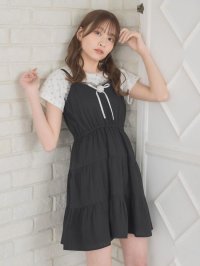 Emsexcite/エムズエキサイト ems excite バラモチーフ付ミニキャミOP/508286660