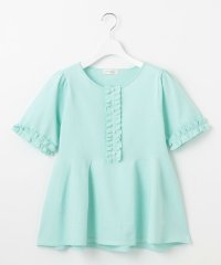Feroux/【洗える】フリルデザインペプラムニットトップス/508287082