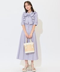 WILLSELECTION/ラッフルリボンタイシャツワンピース/508135356