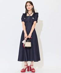 WILLSELECTION/ギャザー切り替えラッフルフレアワンピース/508284562