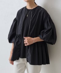 BEARDSLEY/ペプラムジップシャツブルゾン/508285907