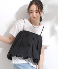 SHOO・LA・RUE Cutie Blonde/【S－LL/2点セット】バルーンキャミ+Tシャツセット/508285944