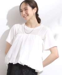 SHOO・LA・RUE Cutie Blonde/【S－LL/2点セット】バルーンキャミ+Tシャツセット/508285944