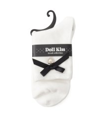 DollKiss/サテンリボン×ハートパーツ付きソックス/508285963