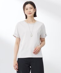 J.PRESS LADIES/【WEB限定カラーあり・洗える】コットンスムース ハシゴレース カットソー/508287311
