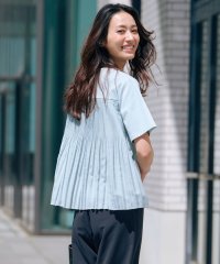 J.PRESS LADIES/【洗える】コットンスムース バック プリーツ カットソー/508287312