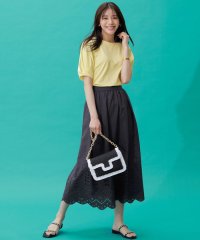 any SiS S/【洗える】カットワークエンブロイダリー スカート/508287325