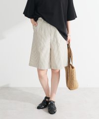 Green Parks/グリーン パークス Green Parks ・ELENCARE DUE ストライプショートパンツ/508287489