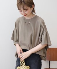 AMERICAN HOLIC/アメリカンホリック AMERICAN HOLIC バックフリル半袖プルオーバー/508287495