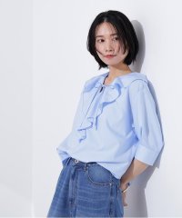 N Natural Beauty Basic/ラッフルリボンブラウス/508287516
