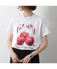 GANNI/ガニー GANNI GANNI 半袖 Tシャツ T4004 Basic Jersey Cherry Relaxed T－Shirt/508288150