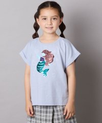a.v.v(KID'S)/【接触冷感/ジメジメ対策】[100－150]スパンコールモチーフＴシャツ/508103477
