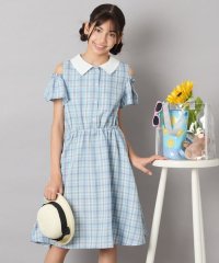 a.v.v(KID'S)/[120－160]衿付きオフショルワンピース/508194794