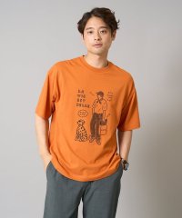 a.v.v (MEN)/【接触冷感】イラストレーターコラボプリンワイドシルエットカットソー【uca U】/508223995