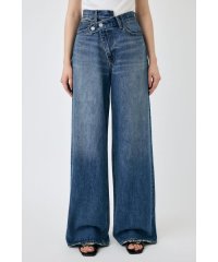 moussy/CROSS WAIST WIDE STRAIGHT/508287393