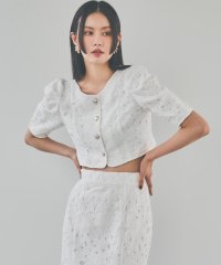 AND COUTURE/スカラレースジャケット/508287466