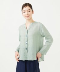 Sybilla/リネンローンボタンホール刺繍ブラウス/508288984