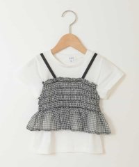 a.v.v(KID'S)/[100－130]チュールキャミドッキングＴシャツ/508289002
