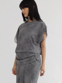 LASUD/ラシュッド LASUD タイダイ柄レイヤードPO/508289030