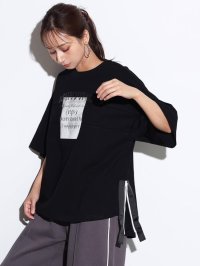 SCOTCLUB/スコットクラブ SCOTCLUB エンボス箔ロゴサイドジップTEE/508289037
