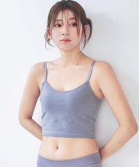 aimerfeel/【軽やかに、ヘルシーに。クロップド丈で大人の肌見せ】フロントホック ブラトップ ノンワイヤー 超盛ブラ(R) 単品ブラジャー/508187545