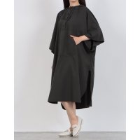 tumugu/ツムグ tumugu コットンシルクフレンチツイル フードワンピース/508278959
