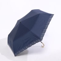 lus./ラスドット lus. フラワー刺繍晴雨兼用折りたたみ傘/508286196