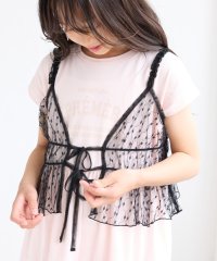 ROPE' PICNIC　KIDS/【KIDS/キッズ】フロントリボンチュールキャミビスチェ/508290390