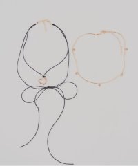 PAL OUTLET/【Chico】【SET ITEM】ハートモチーフネックレス+チョーカーセット/508290477