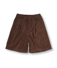 FUSE/サマーコーデュロイワイドハーフパンツ/508290593