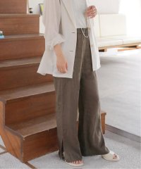 JOURNAL STANDARD relume/《一部WEB限定追加4》麻スリットイージーパンツ/508290596