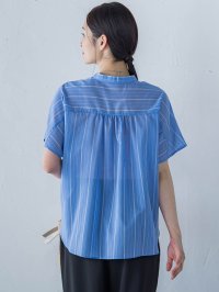 LAUTREAMONT/ロートレアモン LAUTREAMONT シアードロストフレンチスリーブシャツ≪洗濯機で洗える≫/508290757