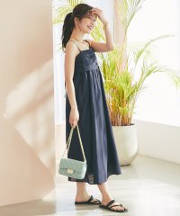 PAL OUTLET/【La boutique BonBon】レーヨンリネンシアースラブワンピース/508290762