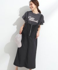 SHOO・LA・RUE Cutie Blonde/キューティーブロンド Cutie Blonde ナイロンハーフジップジャンスカ/508290768