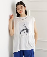 THE SHOP TK/布帛切替フォトTシャツ【洗える】/508290774