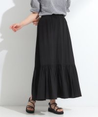 SHOO・LA・RUE　DRESKIP/麻調ティアードスカート/508290777