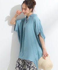 SHOO・LA・RUE/【ひんやり/洗える/S－LL】すっきりきれいに体型カバー コクーンシルエットワンピース/508290785